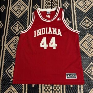 Indiana basketball very rare vintage Alan Henderson basketball jersey size 52